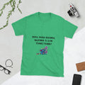 Projectionist Booth retro Muppet Vision tribute t-shirt in Heather Irish Green, front view